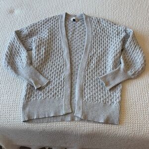 Universal Thread Light Gray Women's Cardigan